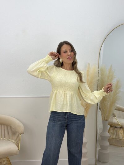 BLUSA CUPCAKE AMARILLA