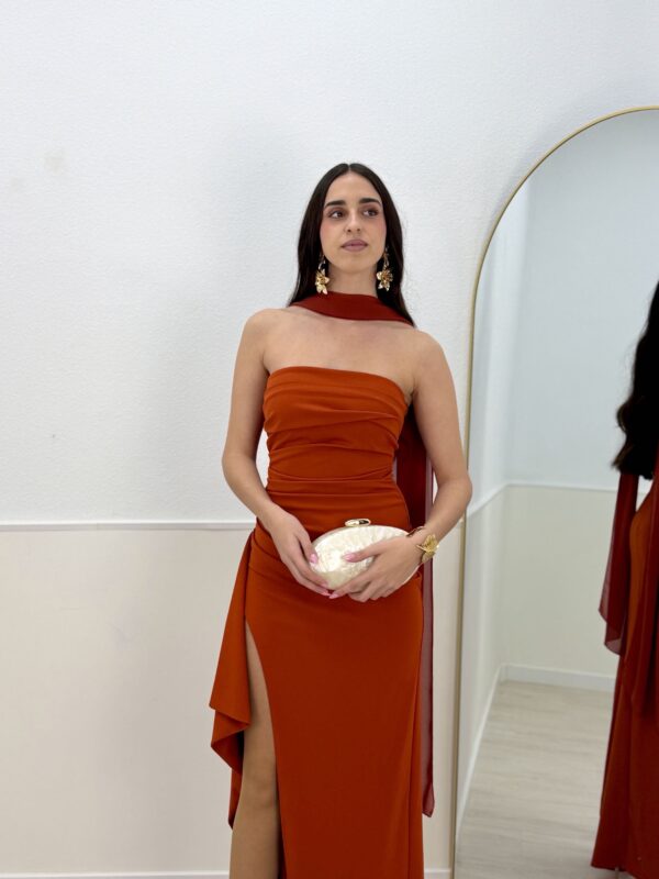 VESTIDO SAONA TEJA - Imagen 2