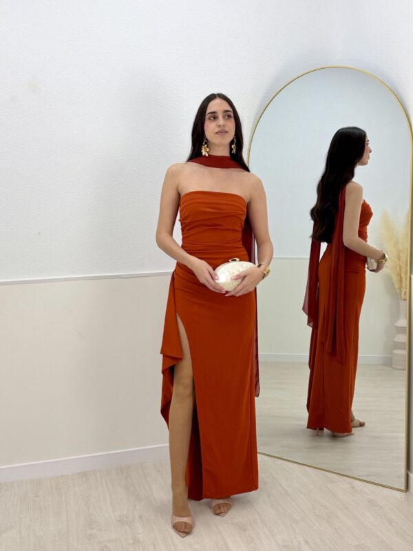 VESTIDO SAONA TEJA - Imagen 3