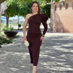 Vestido Sevilla marrón