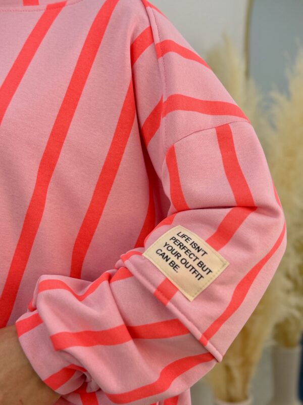 Sudadera panky líneas rosa - Imagen 2