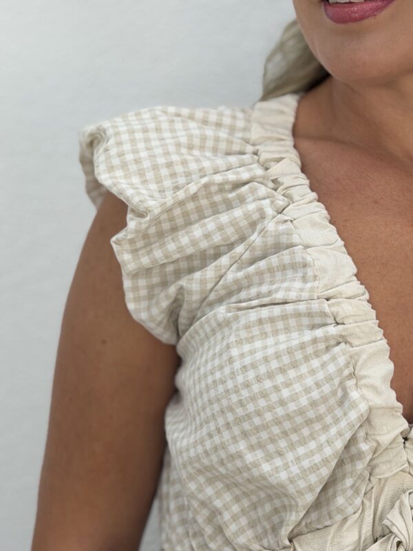 Top vichy crudo - Imagen 3