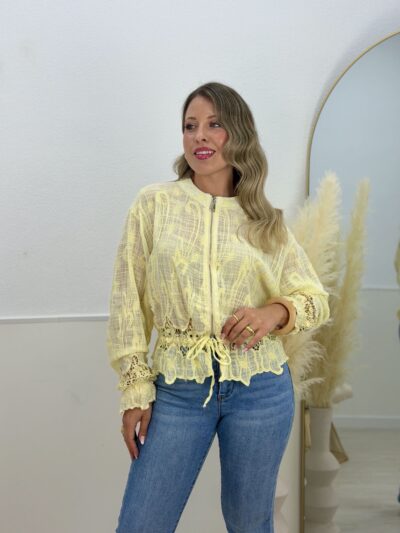 Chaqueta abril amarilla