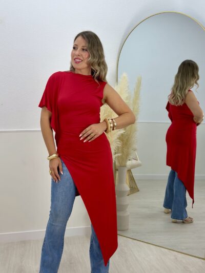 Camiseta Olivia rojo