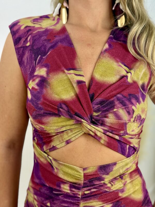 Vestido Sunset Wine - Imagen 2