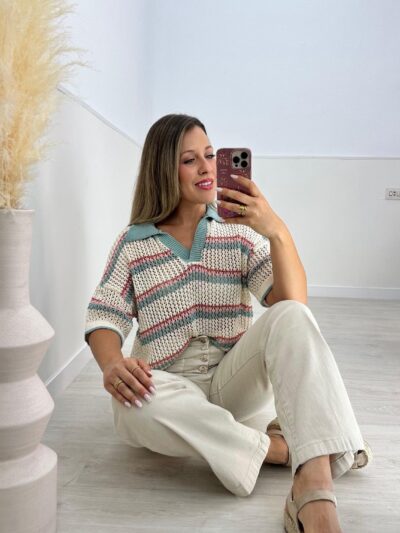 Camiseta hilo Diana verde