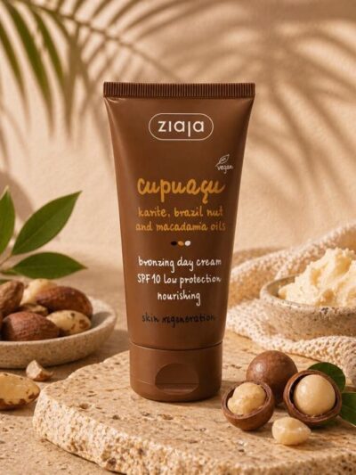 CUPUAÇU Crema facial Autobronceadora de día SPF10