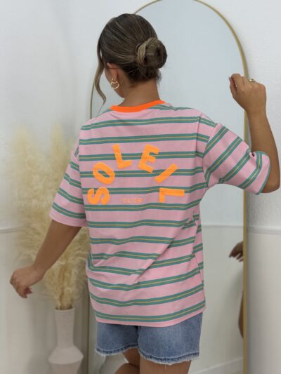 Camiseta soleil club naranja