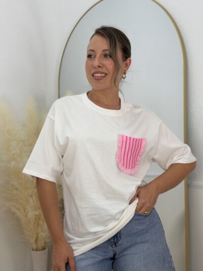 Camiseta chic blanca