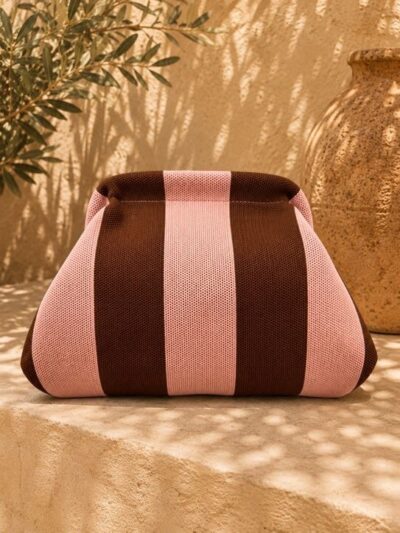 Bolso Capri rosa marrón