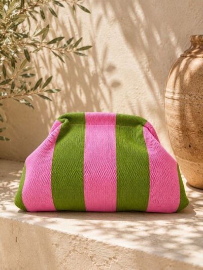 Bolso Capri rosa verde