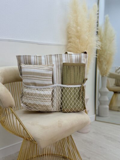 Bolso Playa Summer Set crudo