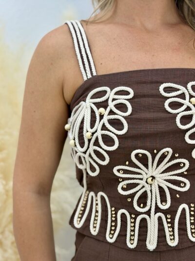 Conjunto Boho Marrakesh chocolate