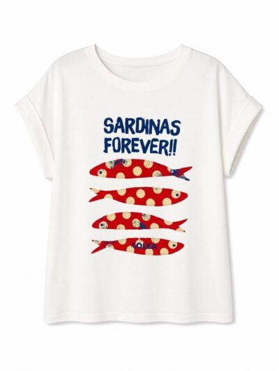 Camiseta sardina forever