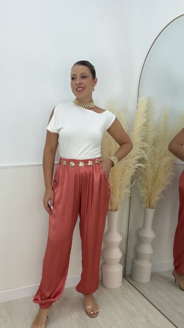 Camiseta Soft Chic Blanca - Imagen 2