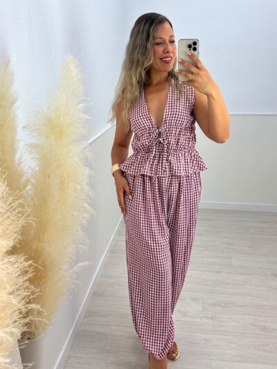 Conjunto vichy trendy
