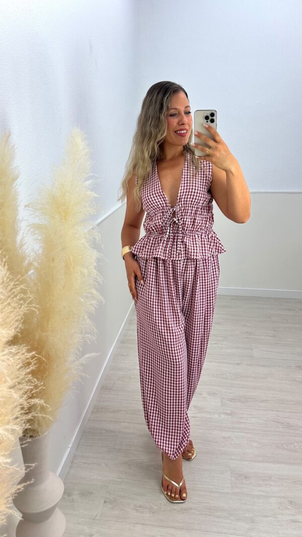 Conjunto vichy trendy