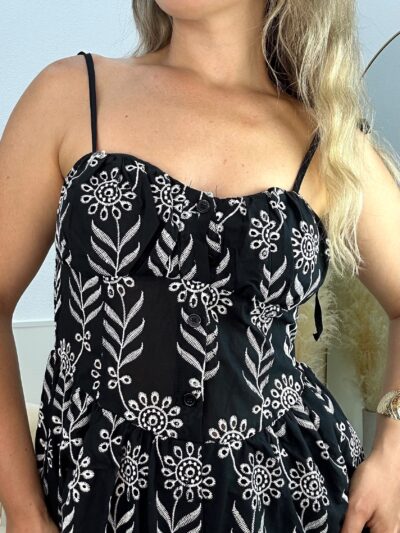 Vestido aura negro