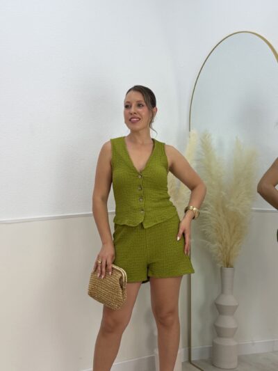Conjunto bambu verde