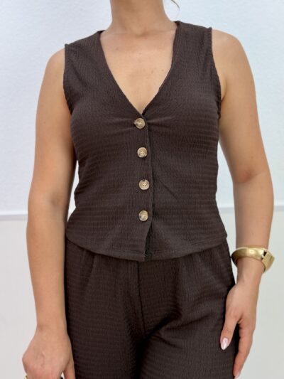 Conjunto bambu confort marrón