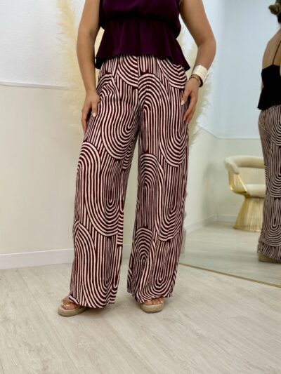 Pantalón senses granate