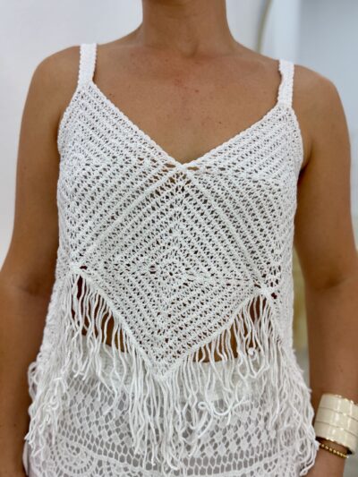 Top Formentera blanco