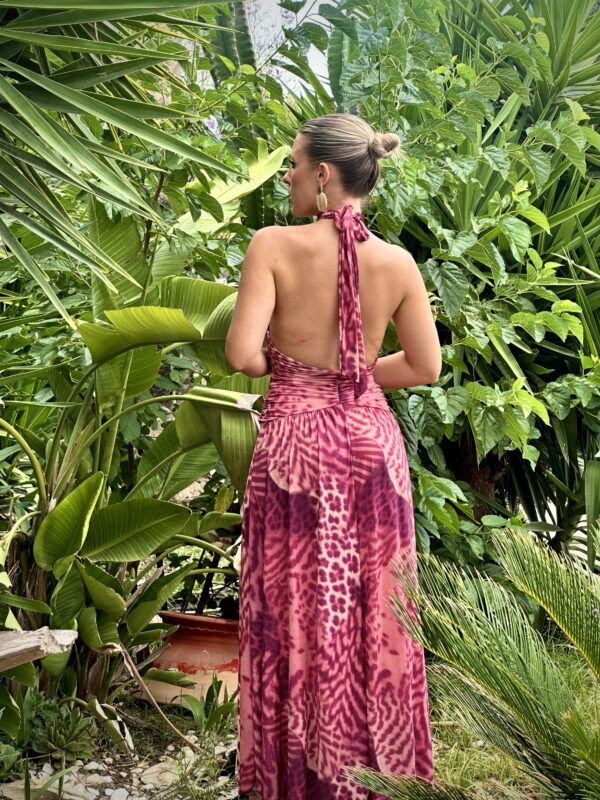 Vestido orquídea