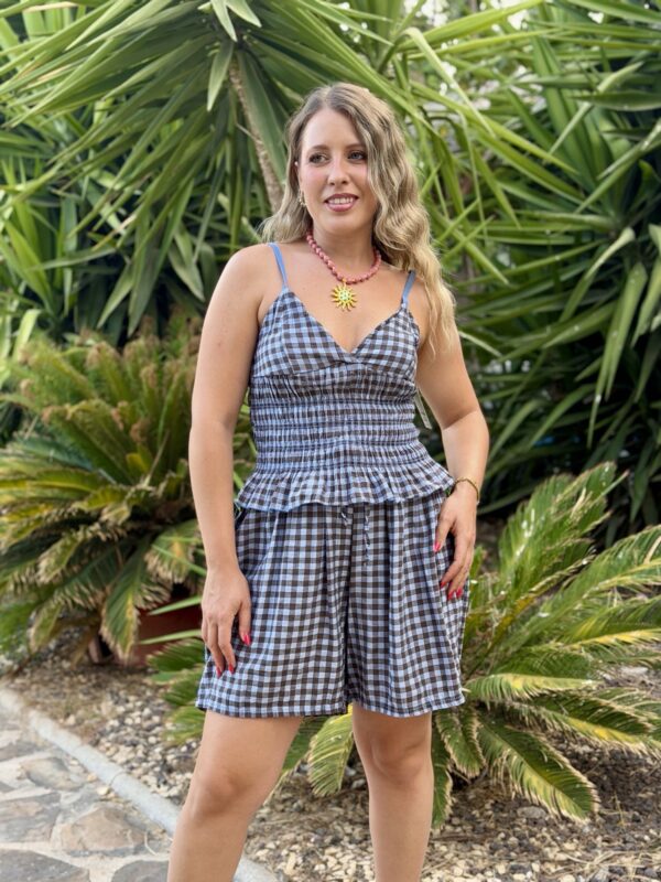 Conjunto Brisa de Agosto azul