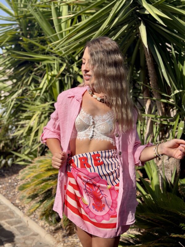Falda pareo marítima