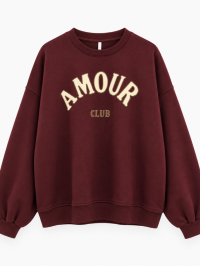 SUDADERA AMOUR CLUB