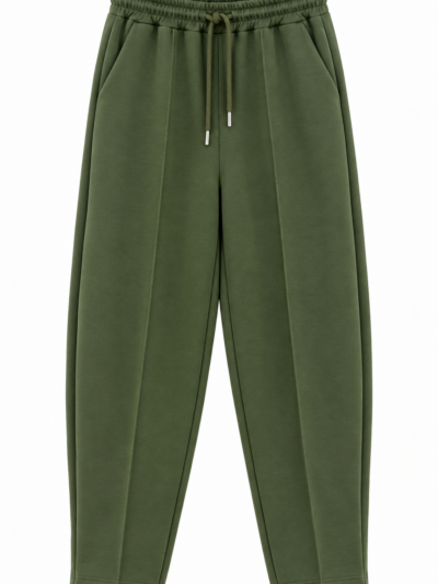 Pantalón barrel verde
