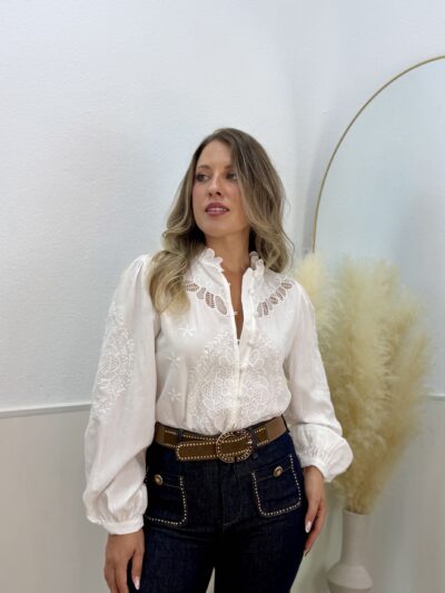 Camisa encanto  blanca