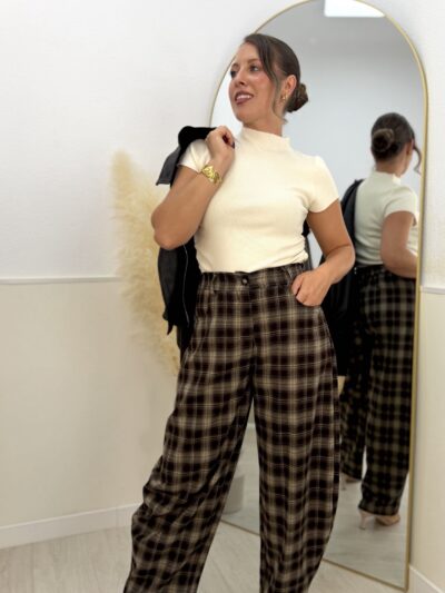Pantalón Oxford marrón