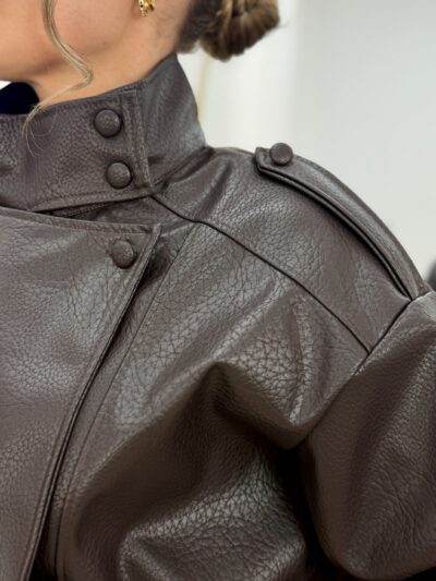 Chaqueta urban chocolate