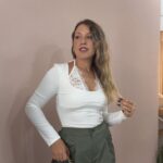 Body Olaya encaje blanco