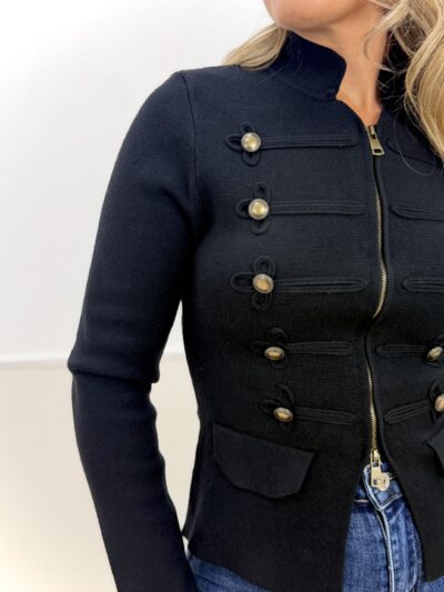 Chaqueta Napoleón negra