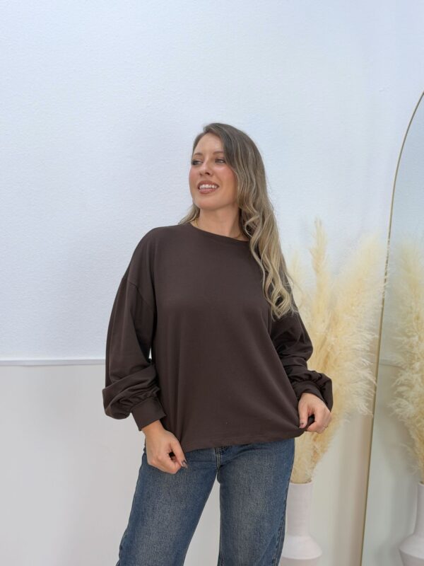Sudadera spirit marron - Imagen 2