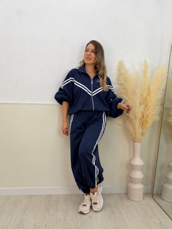 Conjunto gio azul marino