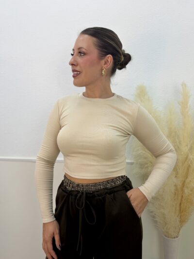 Camiseta basic crudo