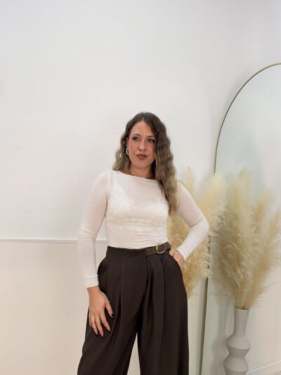 Camiseta cristal blanca